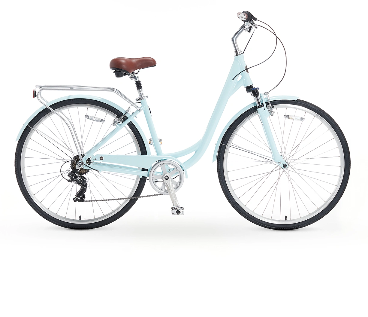 Jackie A/O Donna: Pedalare la Dolce Vita su Due Ruote Comfort e Stile Hybrid, 7 Velocità, Avventura Urbana.